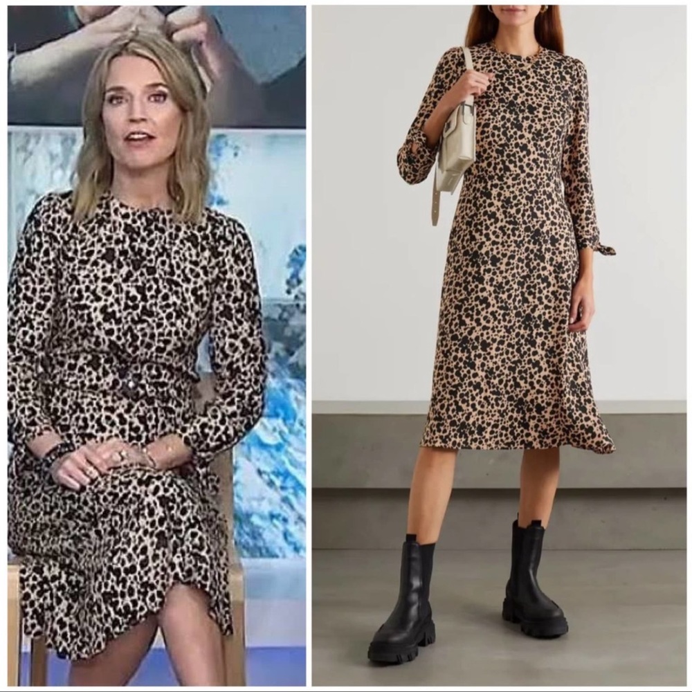 REFORMATION Port Print Dress Blitz Size 4 - Picture 3 of 8